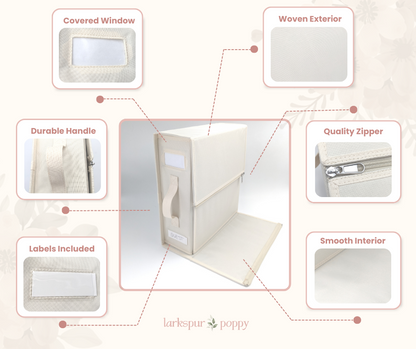 LuxeFold Linen Cube | Simplify Your Home