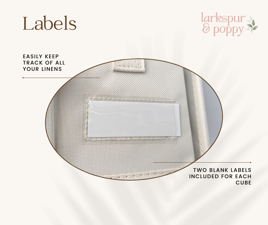 LuxeFold Linen Cube | Simplify Your Home